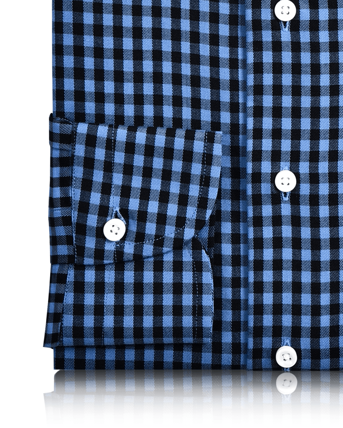 Blue Black Gingham - 3