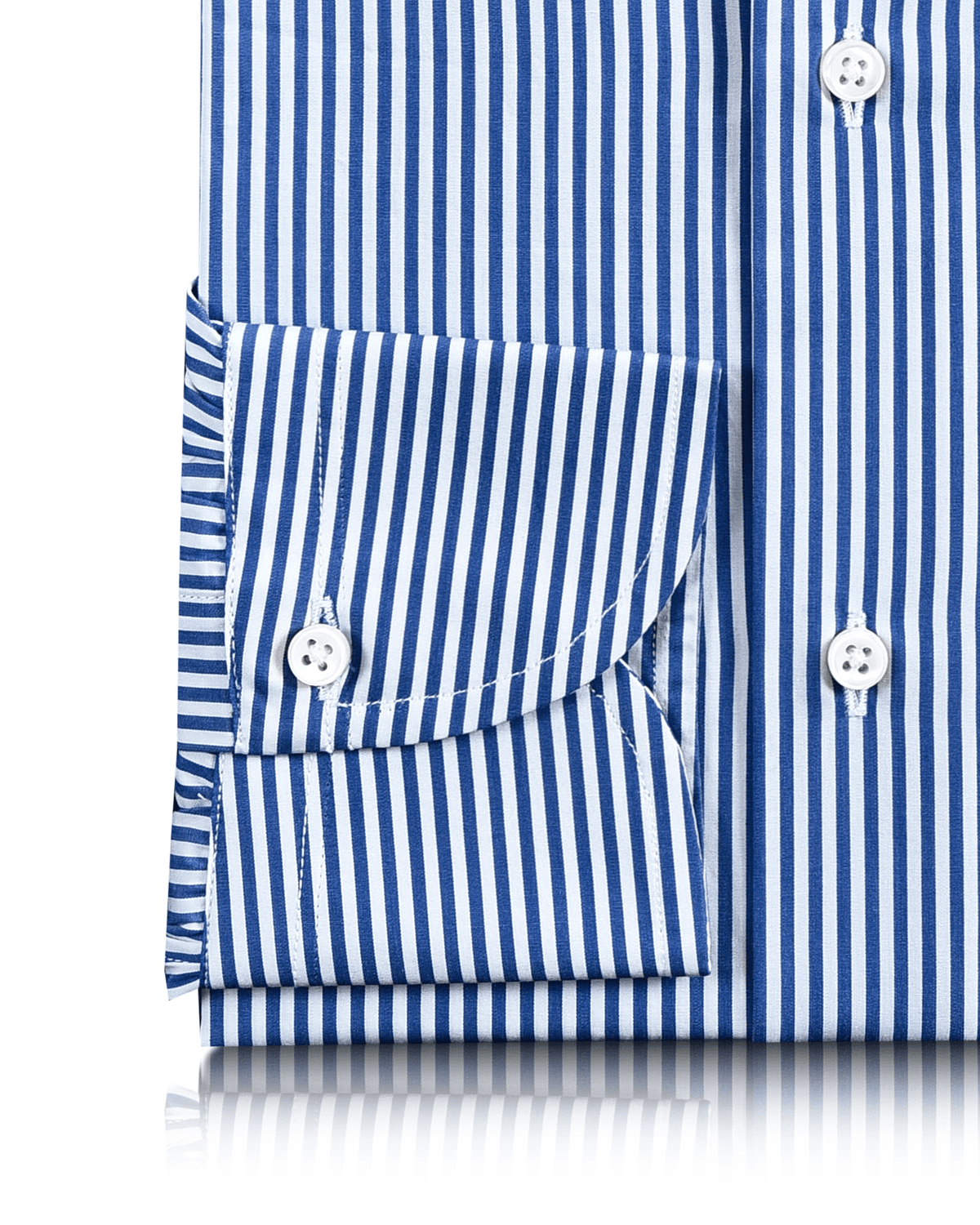 Cornflower Blue White Candy Stripes - 3