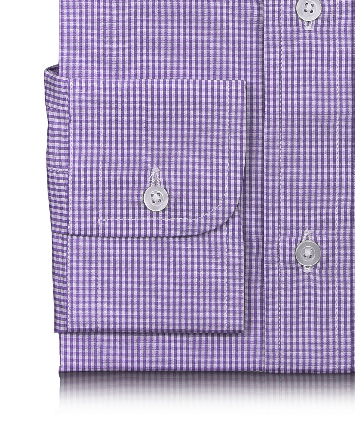 Mauve Micro Gingham - 4