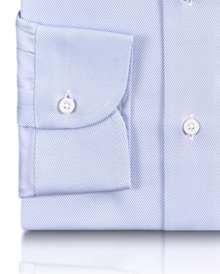 Brembana Hampton Twill Sky Blue Shirt - 8