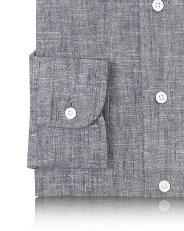 Dark Grey Chambray