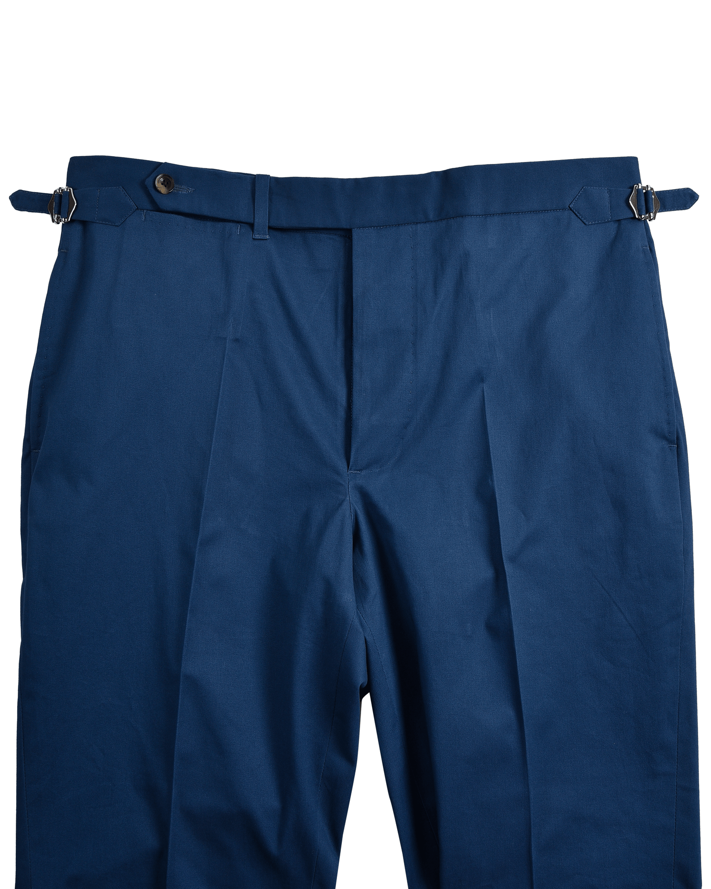 Soft Blue Stretch Twill Pants