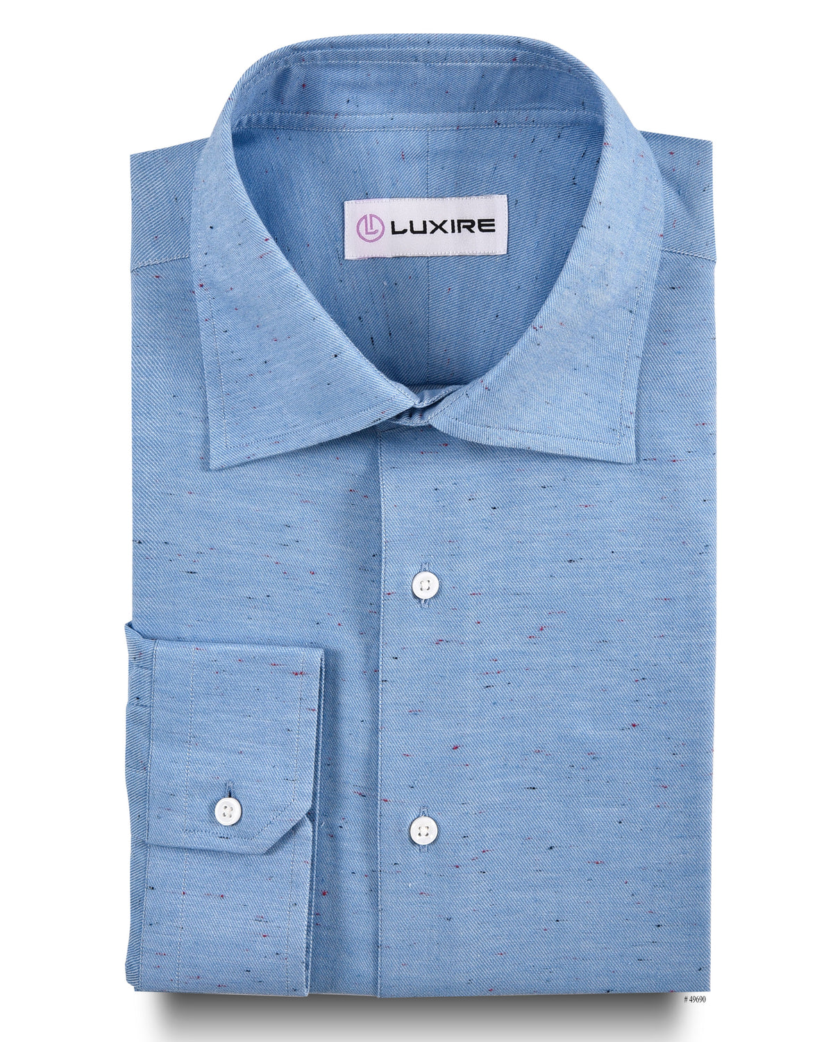 Speckled Blue Twill - 1