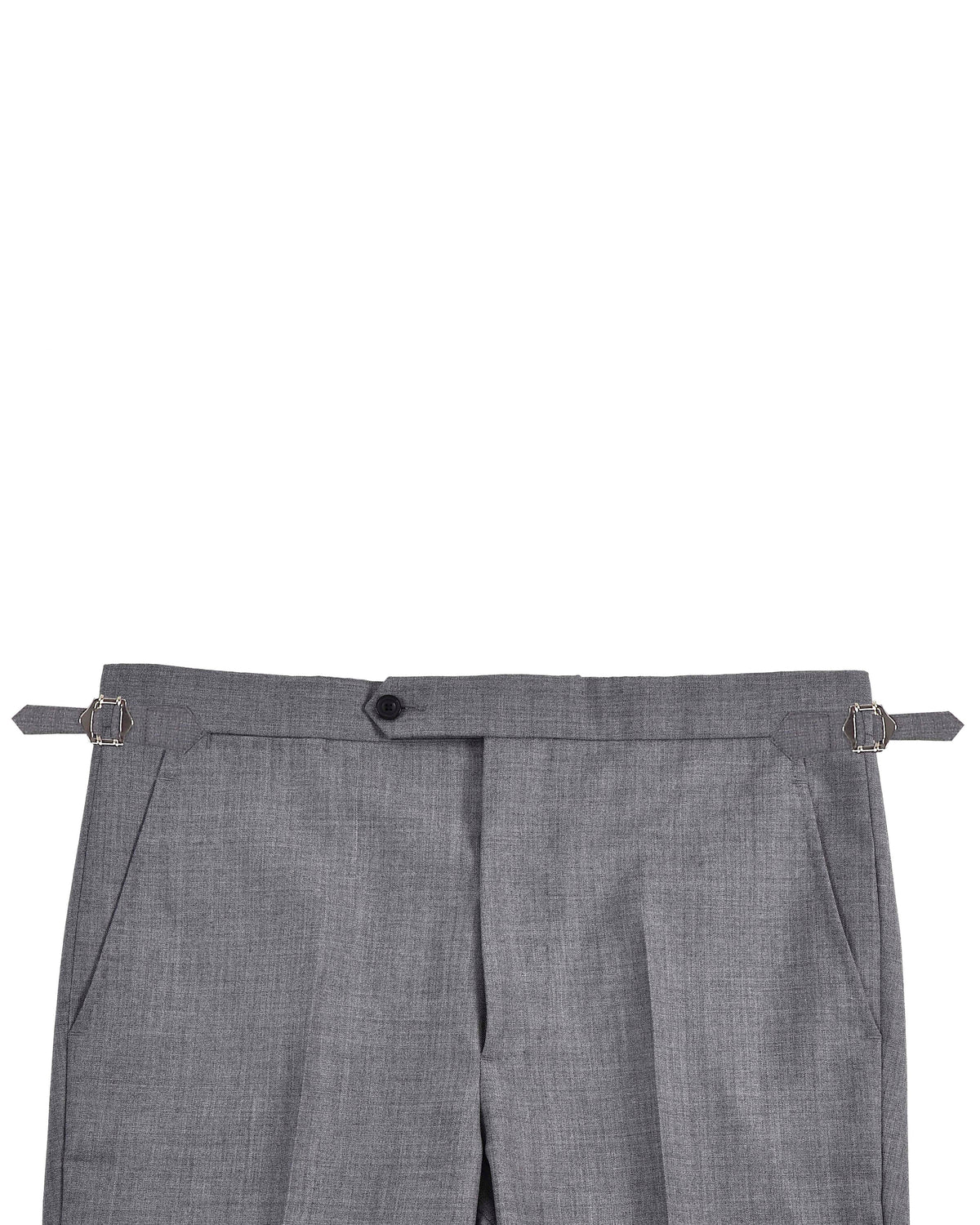 Dugdale Fine Worsted - Light Grey Plain - 3