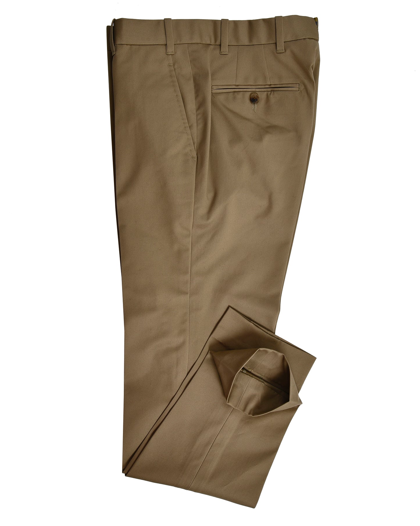 Khaki Stretchable chino