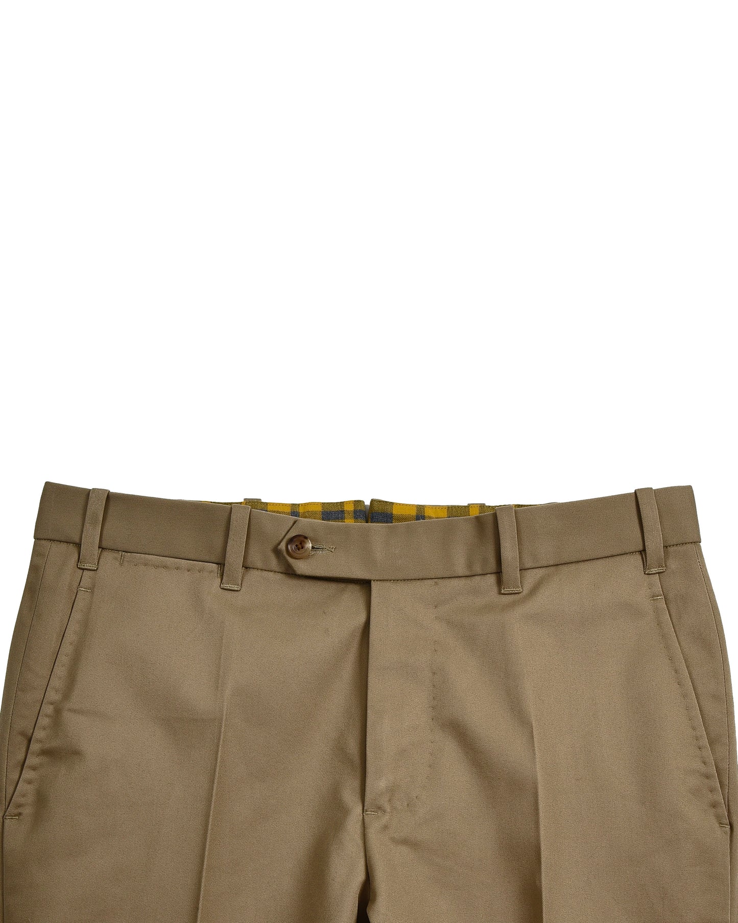 Khaki Stretchable chino