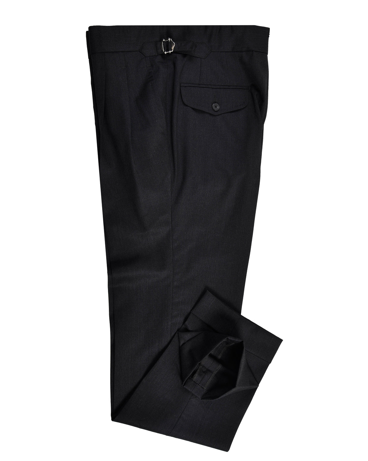 Tollegno: Charcoal Easycare Wool - 2