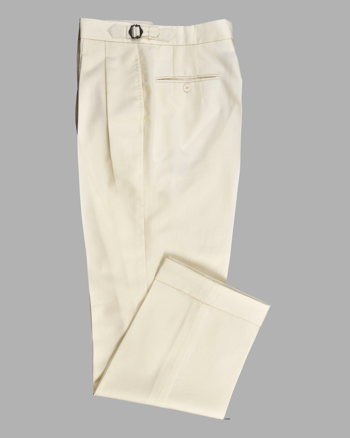 Dugdale Fine Worsted Pant - Cream Pant - 1