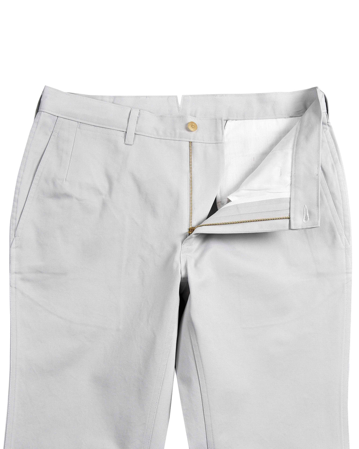 Stone Grey Plain Chino - 4