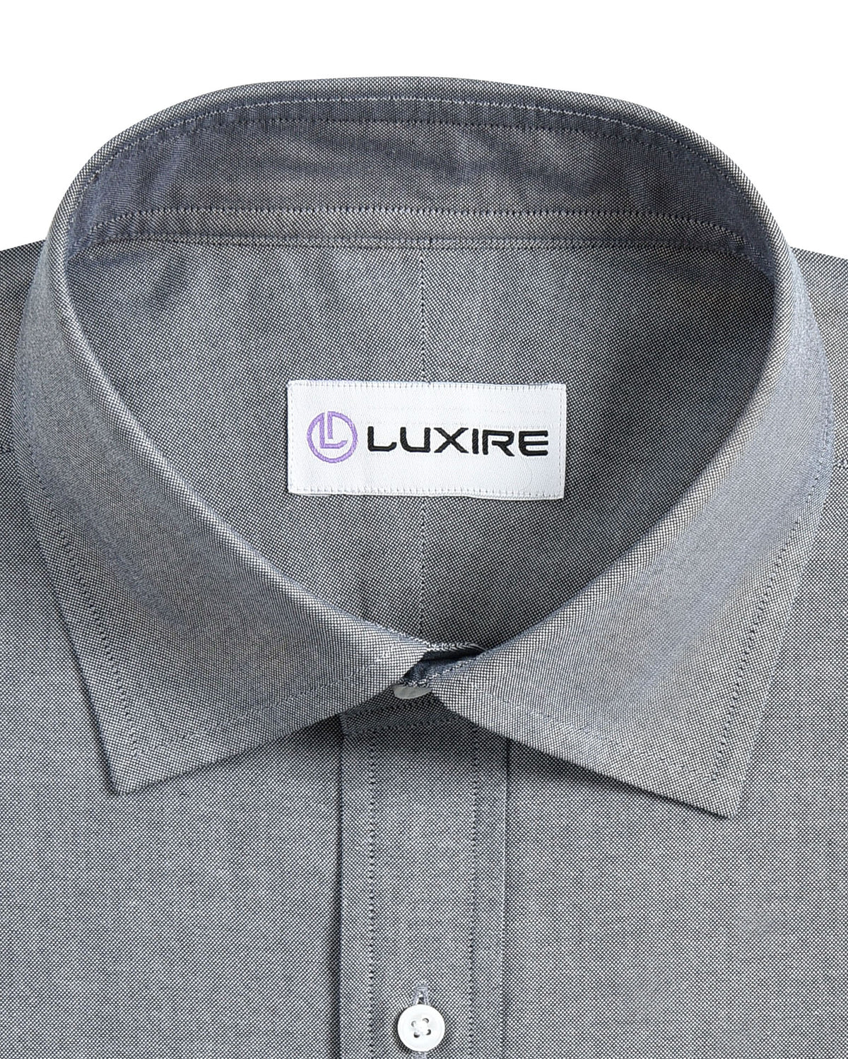 Navy Pinpoint Oxford Dress Shirt - 2