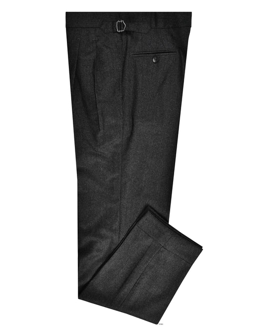 VBC Super 120's Flannel Charcoal Grey