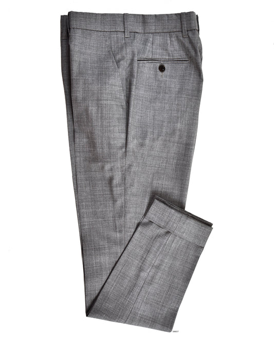 Vitale Barberis Canonico - 120s 2 Ply Summer Grey Dress Pant