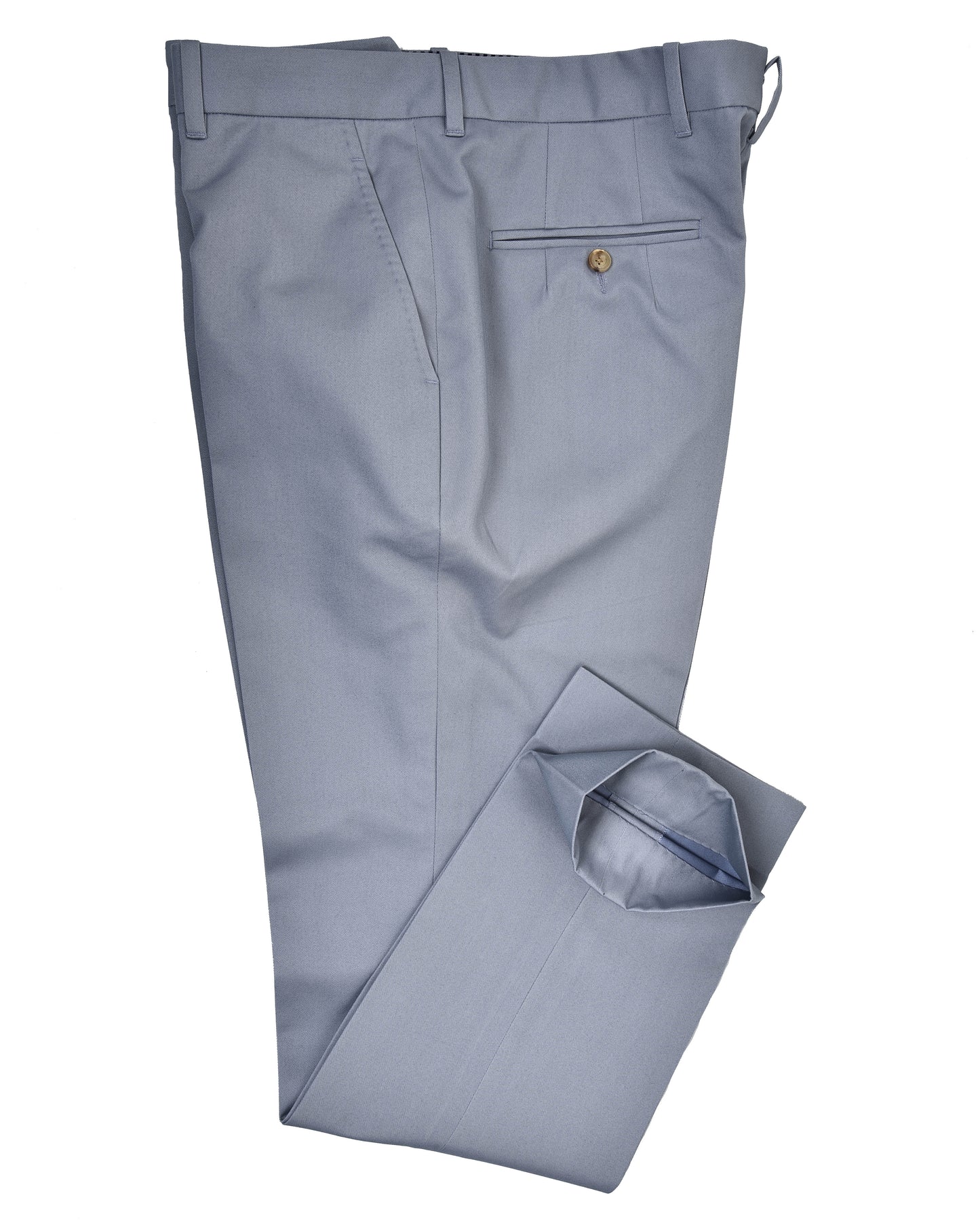 Silver Grey Twill Chino