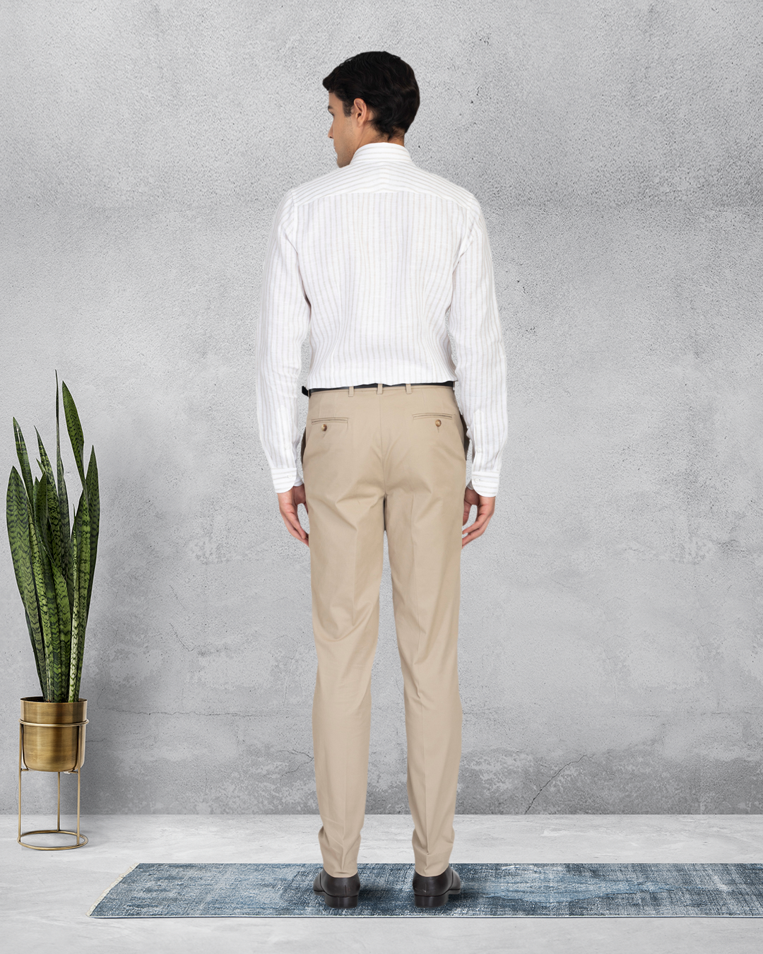 Genoa British Khaki Dress Pant