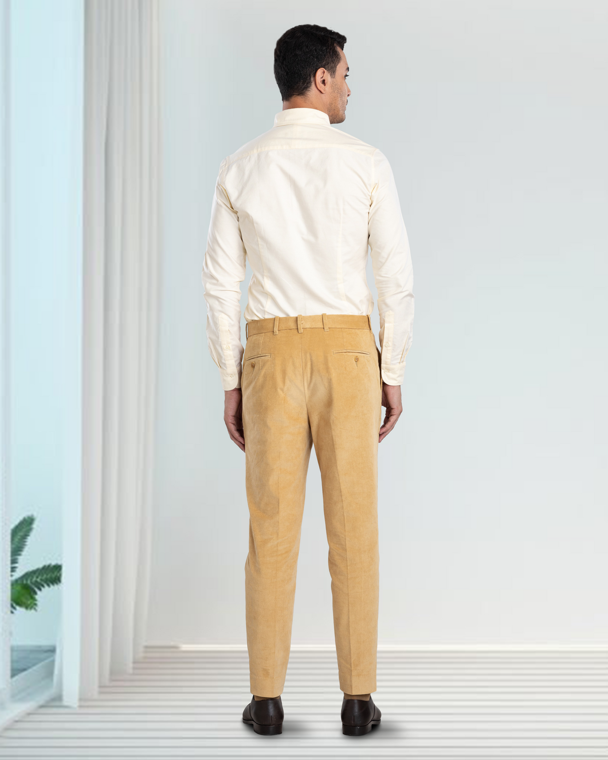 Primrose yellow 21 Wale Needle Cord - 7