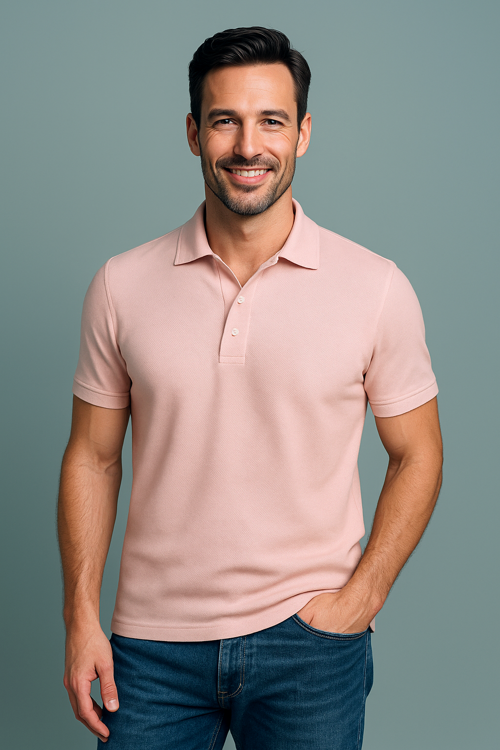 EZS Aria Pink Polo