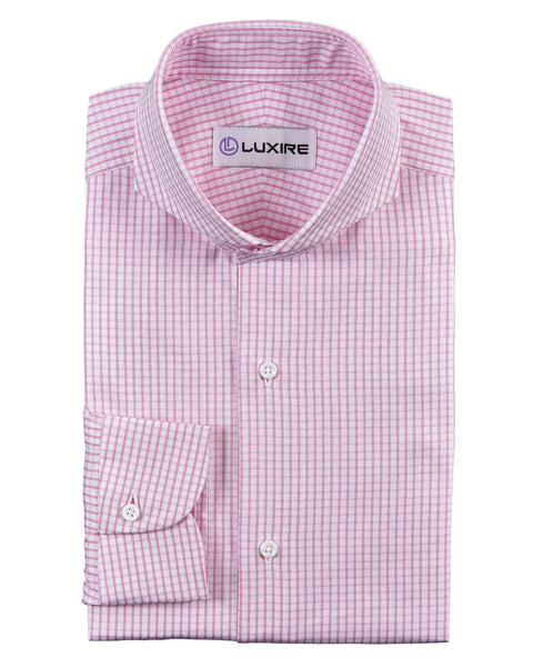 Pink on White Checks