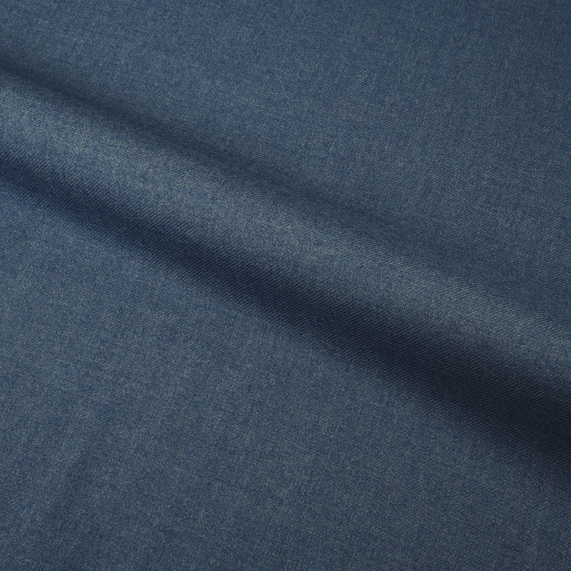 Dugdale Blueish Grey Wool Flannel Suit