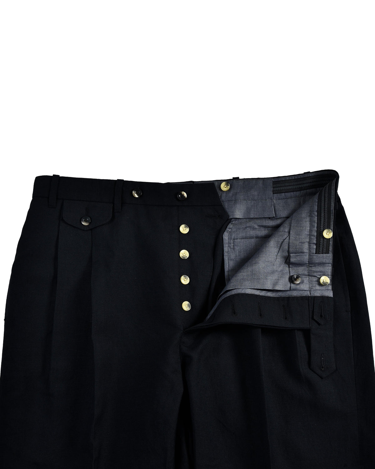 VBC: Black Wool-Linen - 4