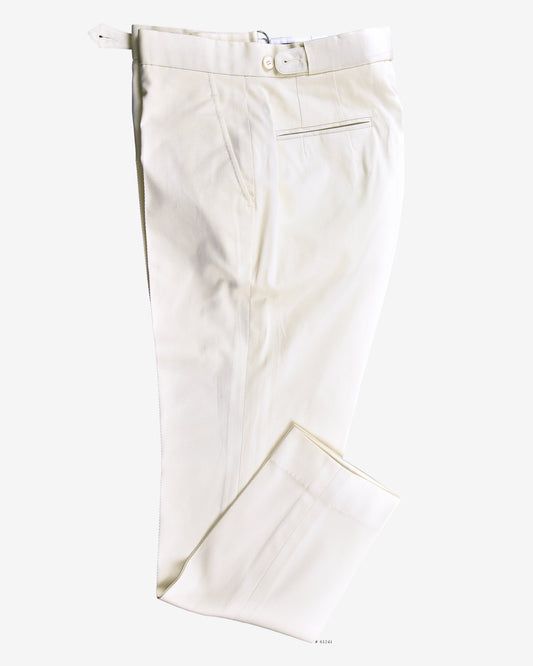 Dobby Cotton Lycra: Luscious Off-White