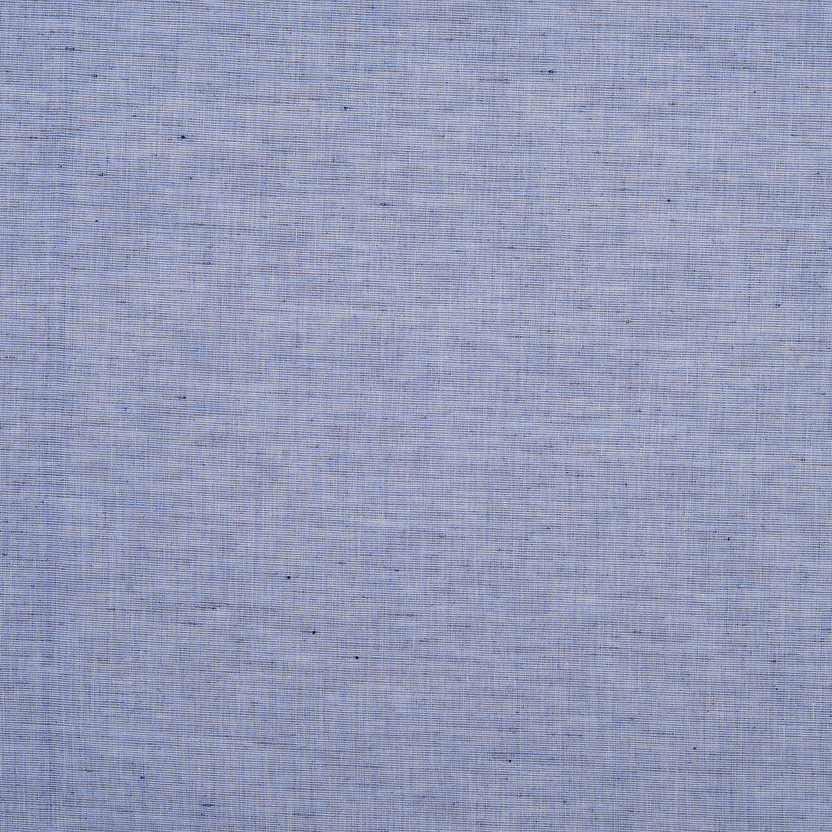 Cotton Linen: Mid Blue Chambray - 4