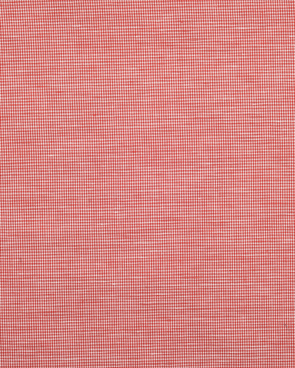 Cotton Linen: Red White Micro Checks - 4