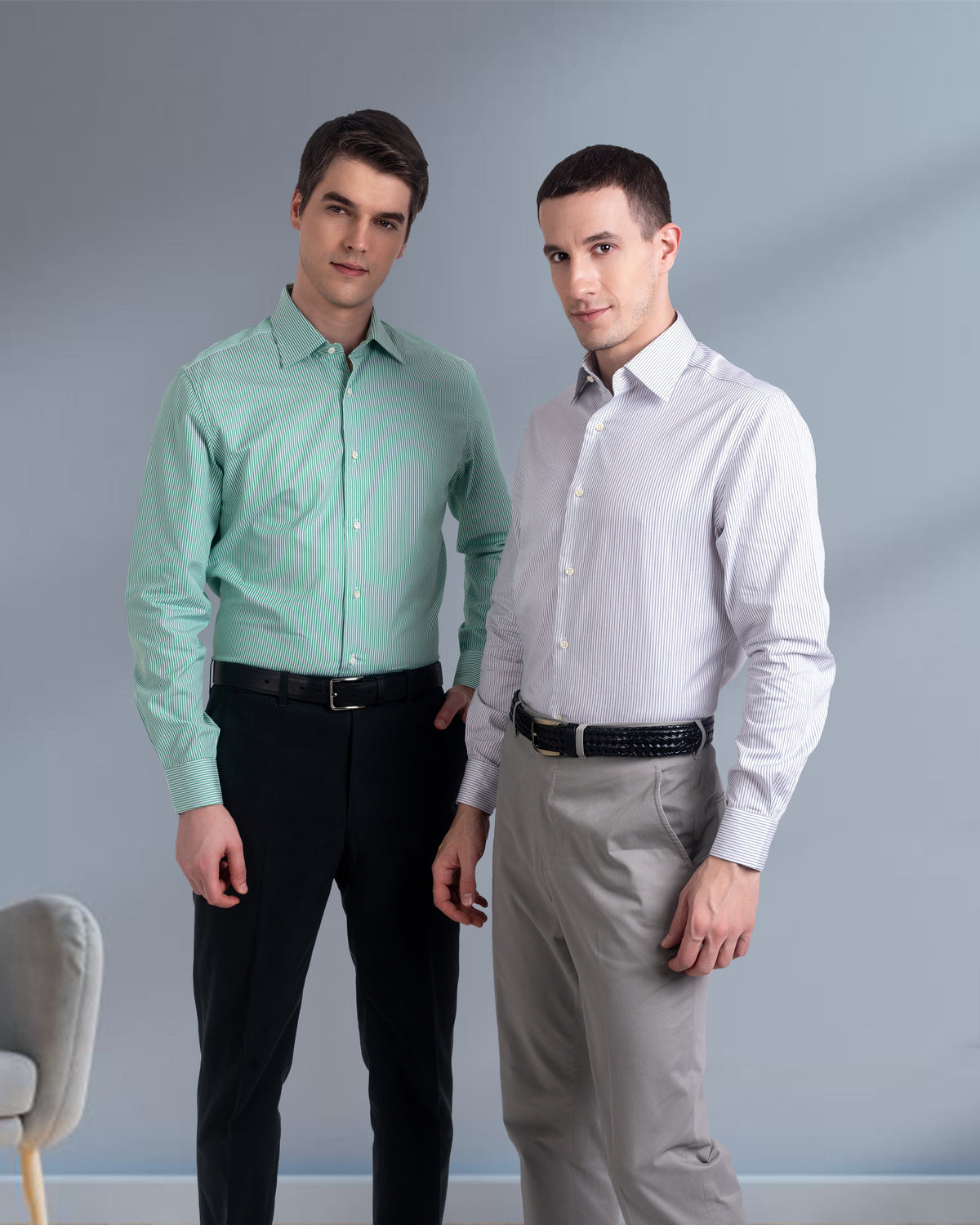 Genoa Dark Grey Dress Pant - 6