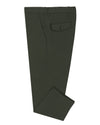 Green Cotton Dress Pant