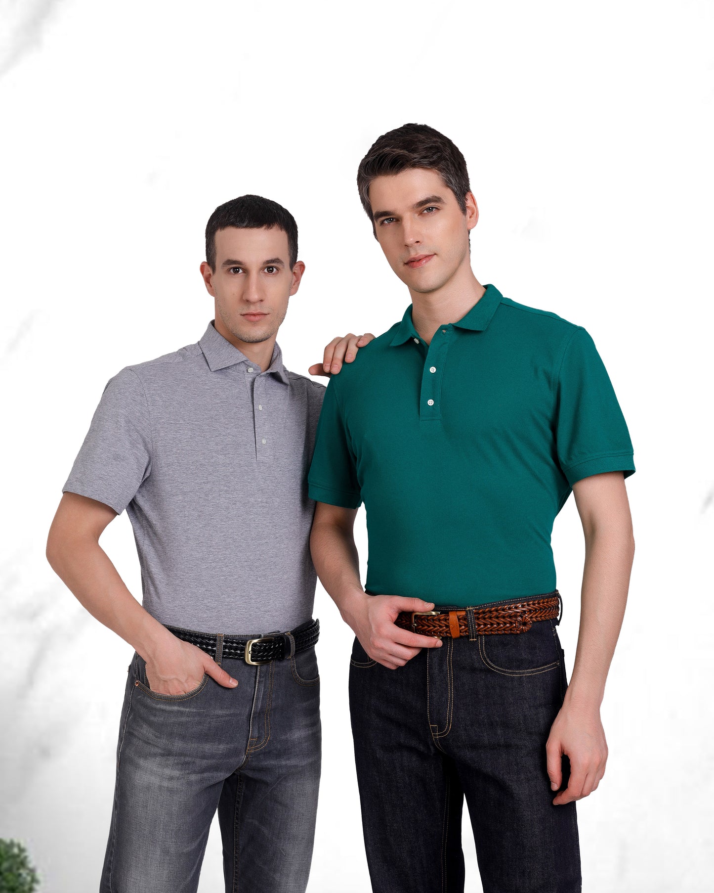 EZS Grey Soft Polo