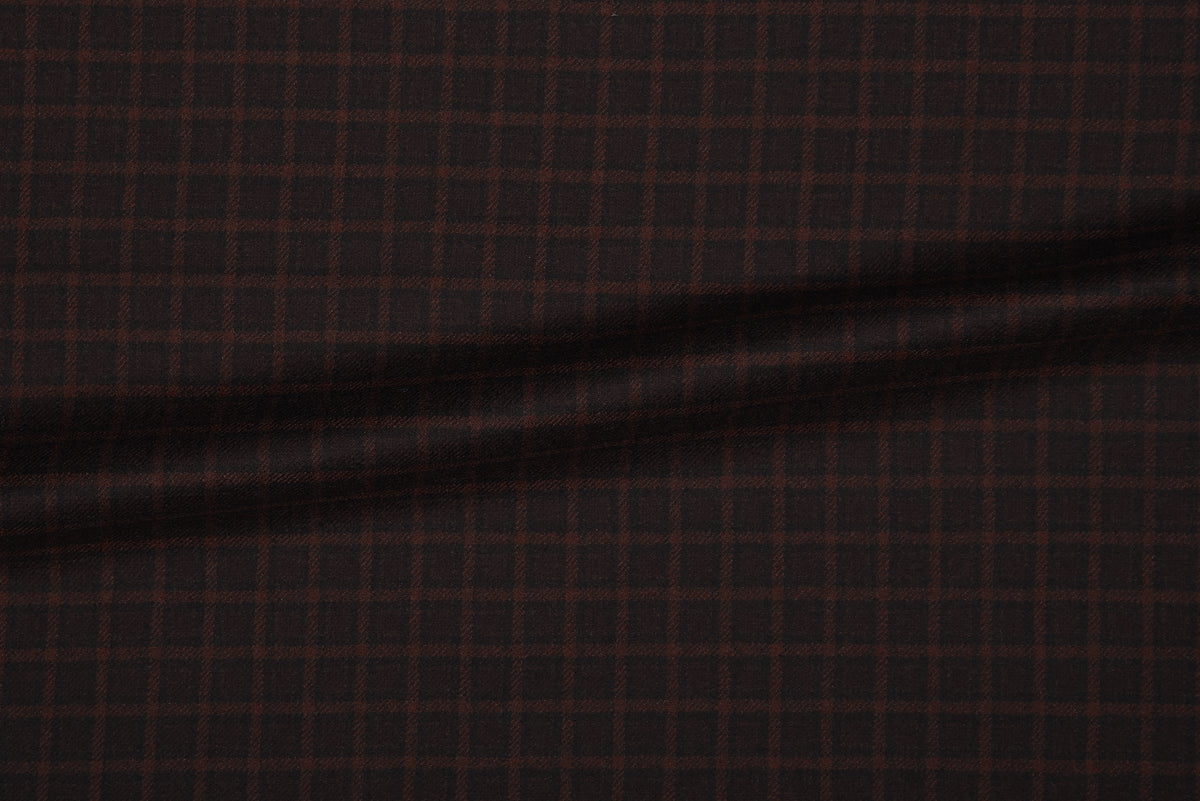 Drapers Brown Macro Checks Pants - 4