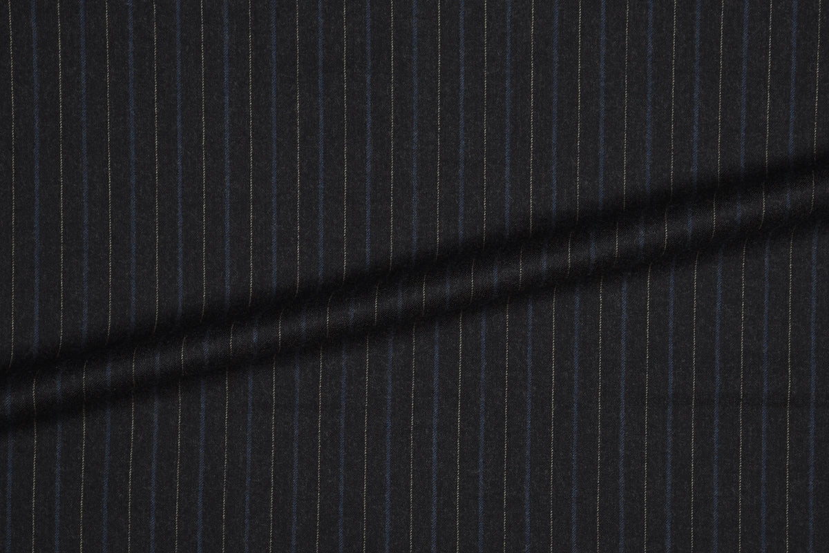 VBC Blue Yellow Alternate Stripes on Brown Pants - 3