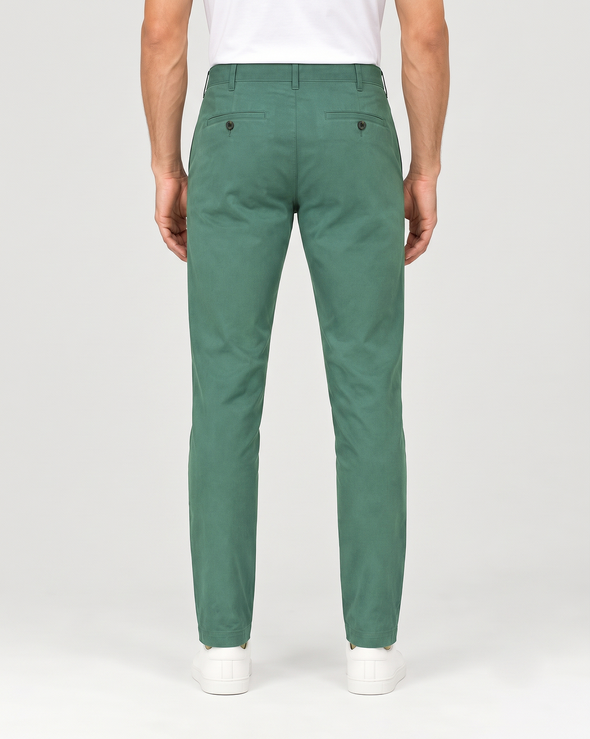 Genoa Chino Pant Fern Green - 2