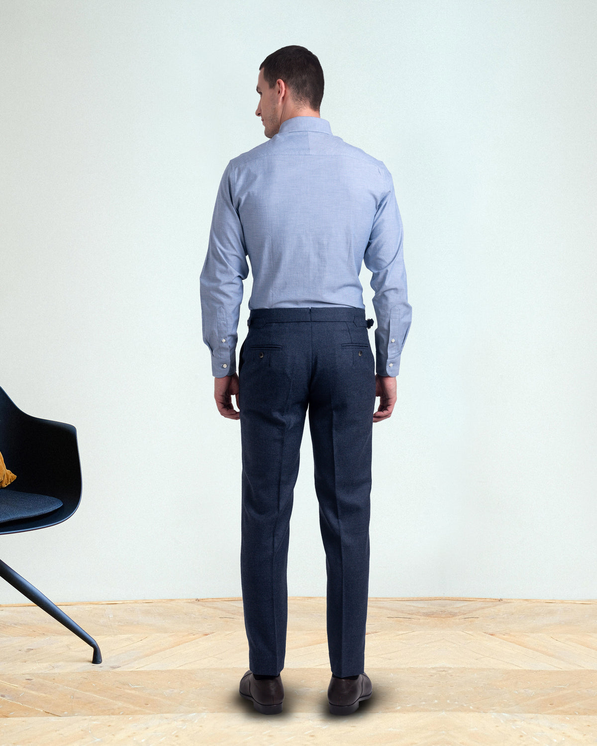 Persian Blue Oxford Shirt - 6