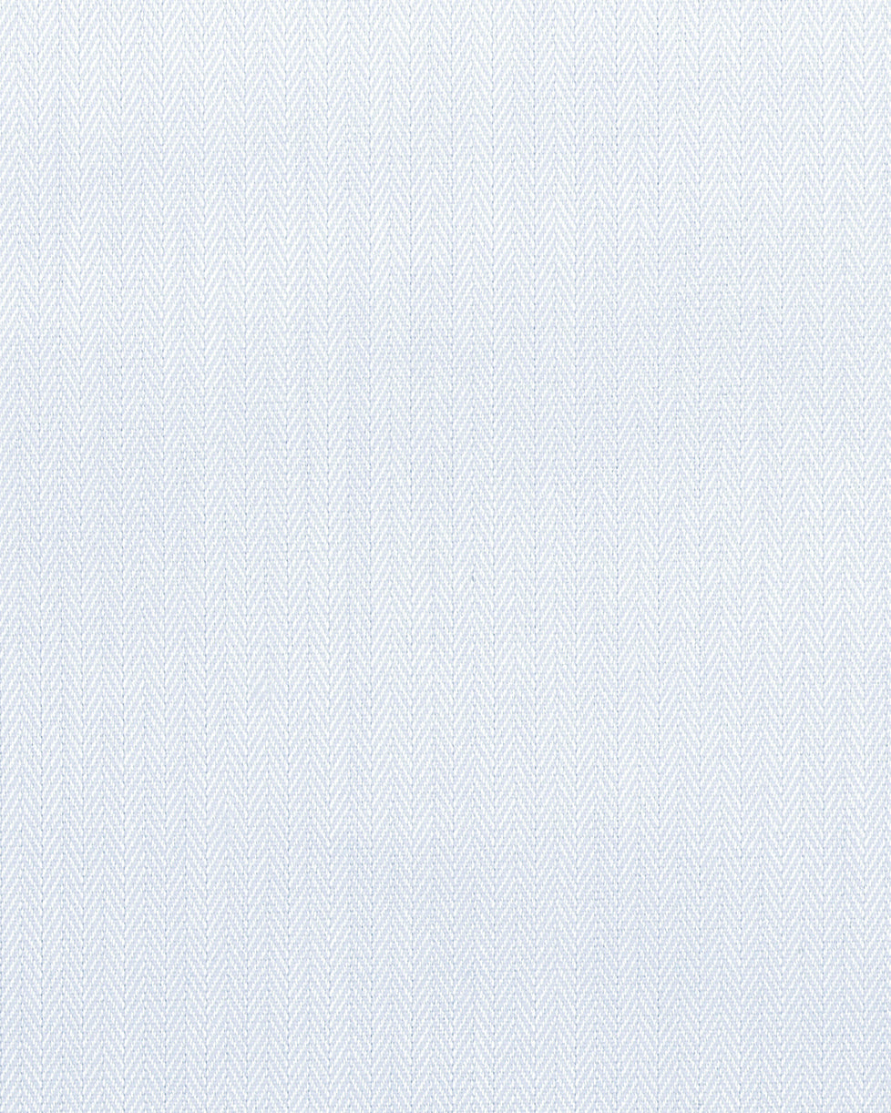 Pale Blue Herringbone Shirt - 4