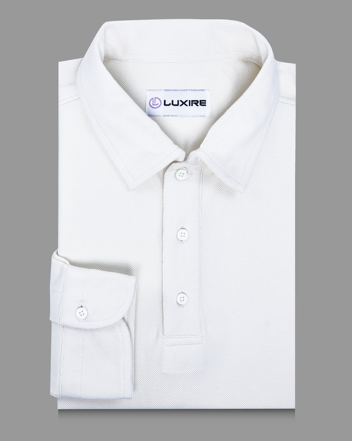 Aria White Polo - 1