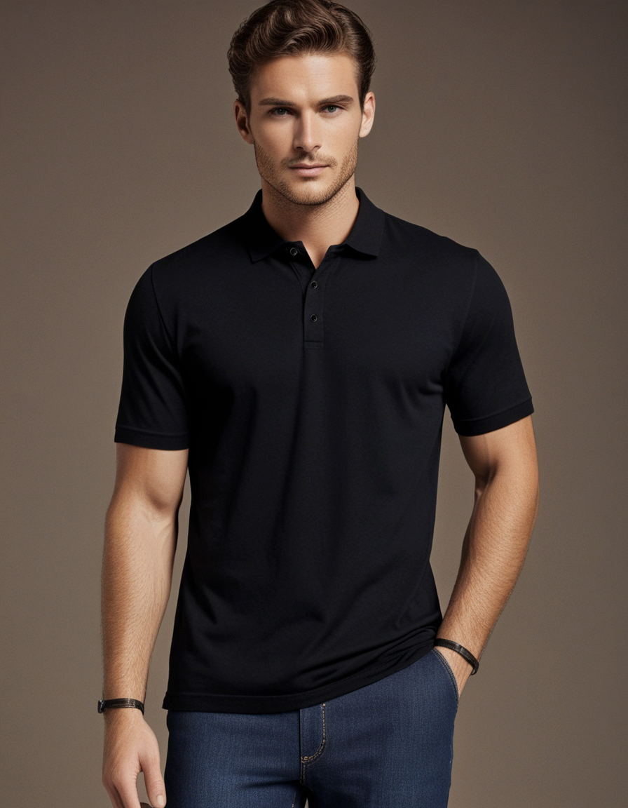 EZS Aria Black Polo