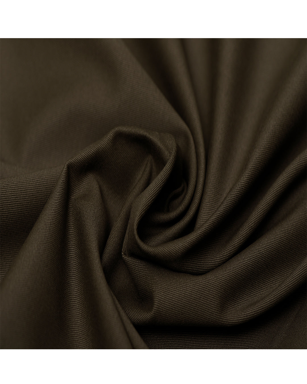 Close up view of custom Genoa Chino pants for men by Luxire in brown
