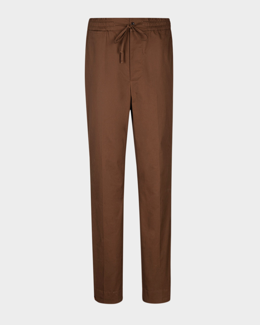 Genoa Coffee Brown Drawstring Pant - 7