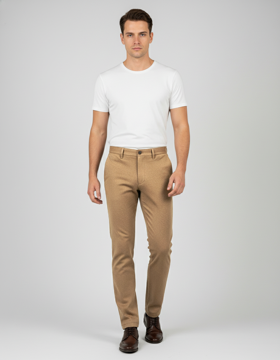 Camel Wool Chino - 2