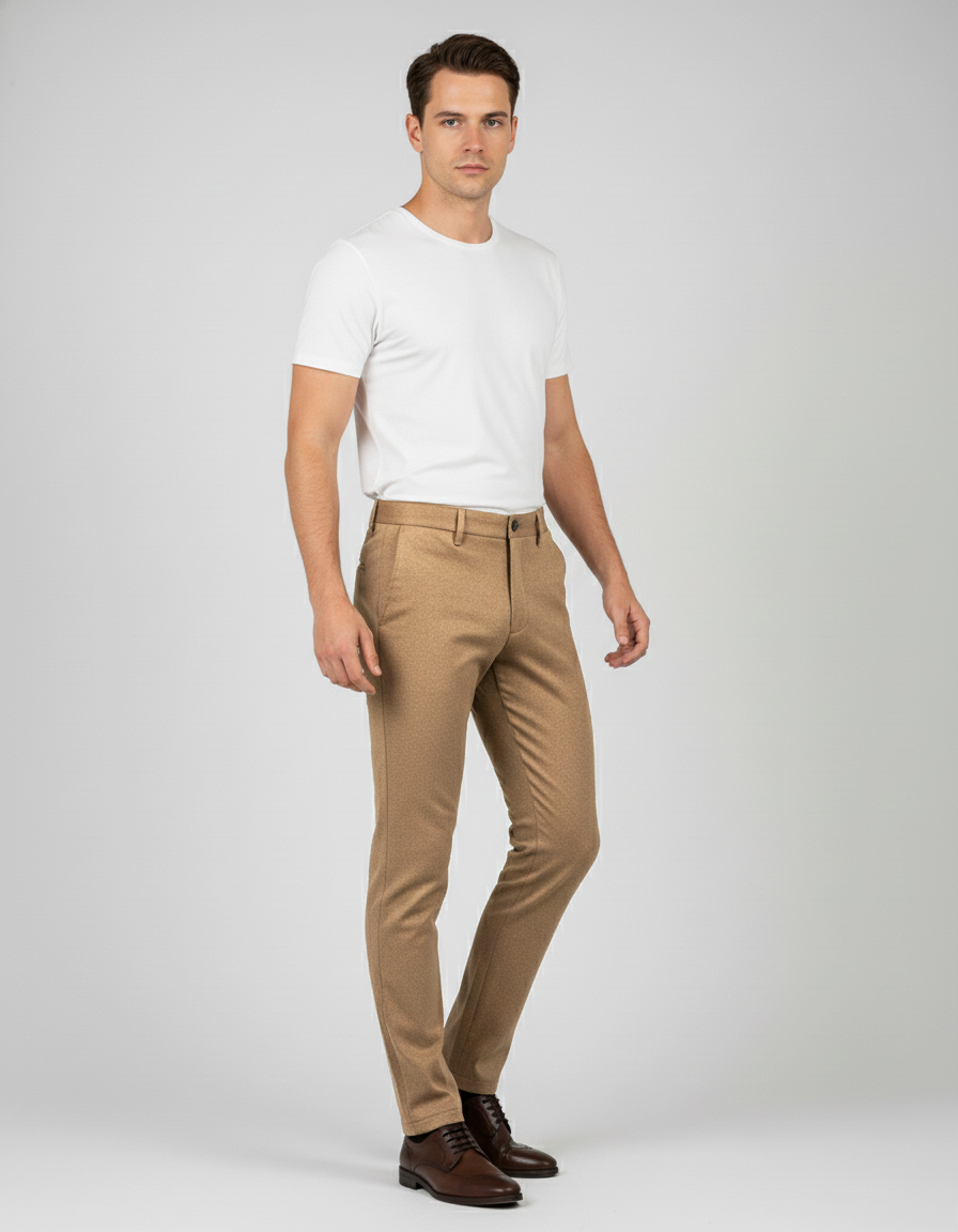 Camel Wool Chino - 8