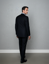 Washable Wool Suit: Black
