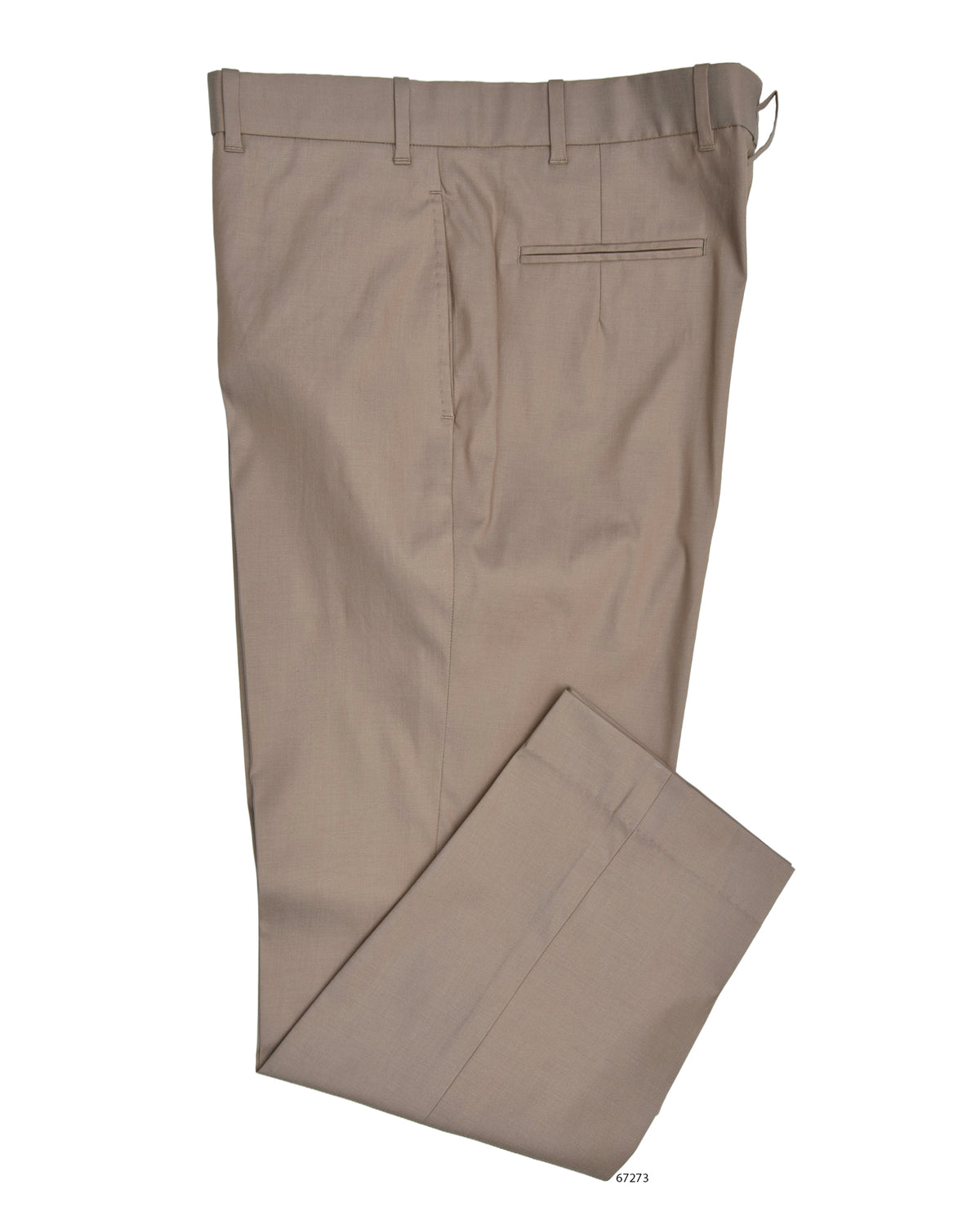 Clay Brown Twill Chino - 1