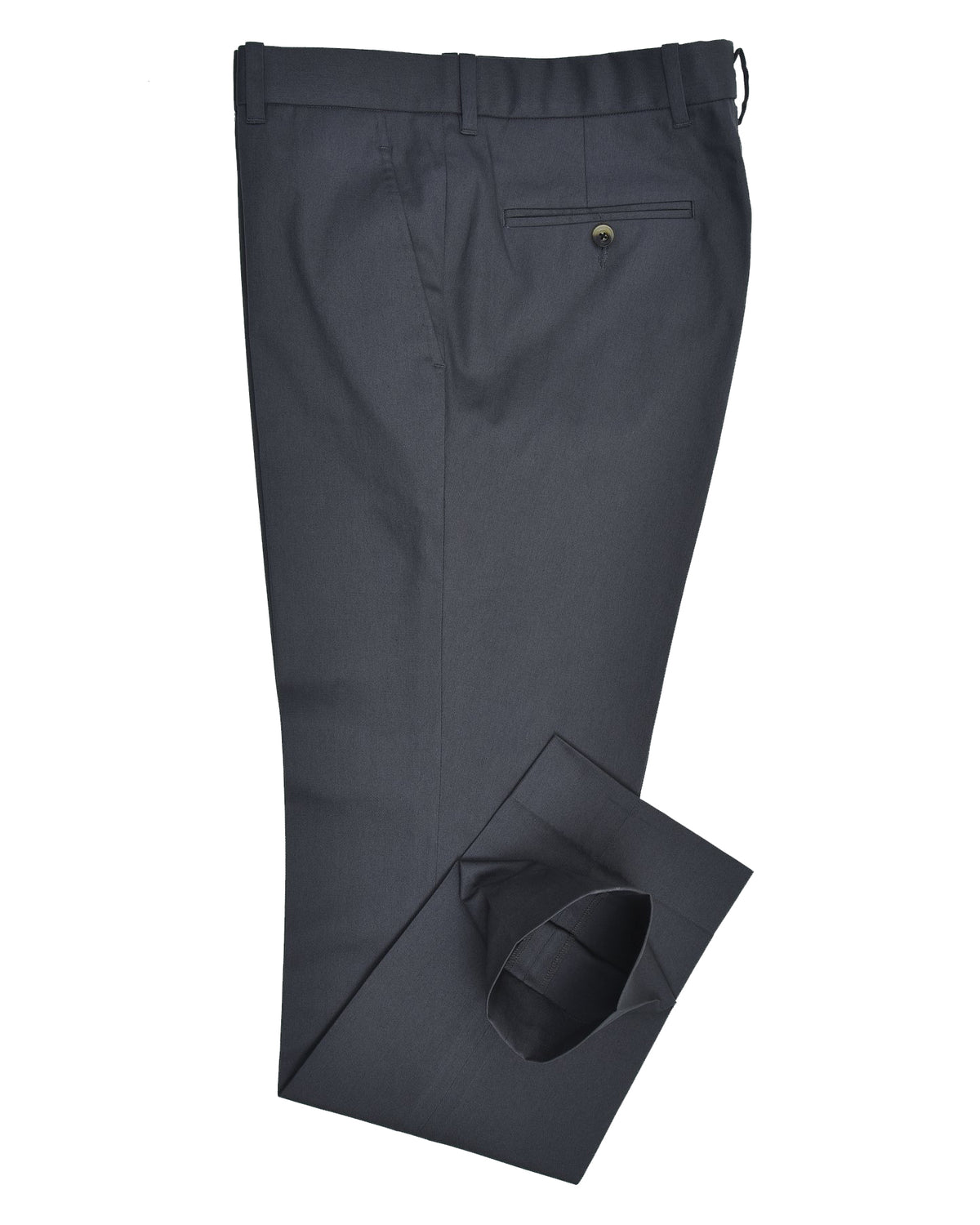 Mid Grey Twill Chinos - 3