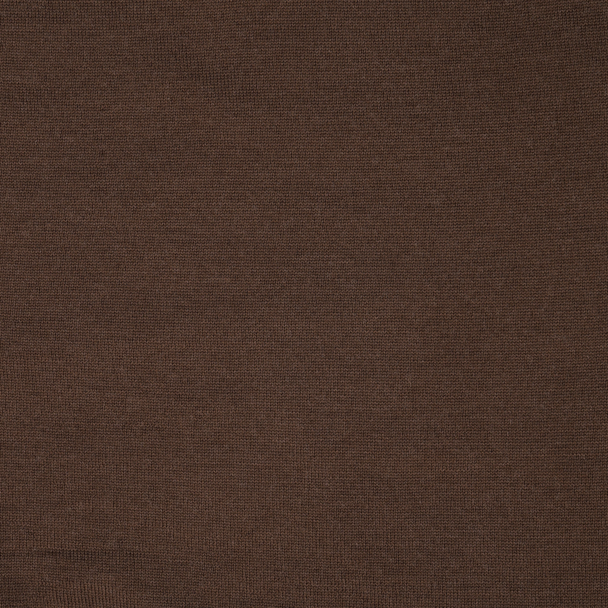 EZS Merino Wool Brown Long Sleeve Polo - 15