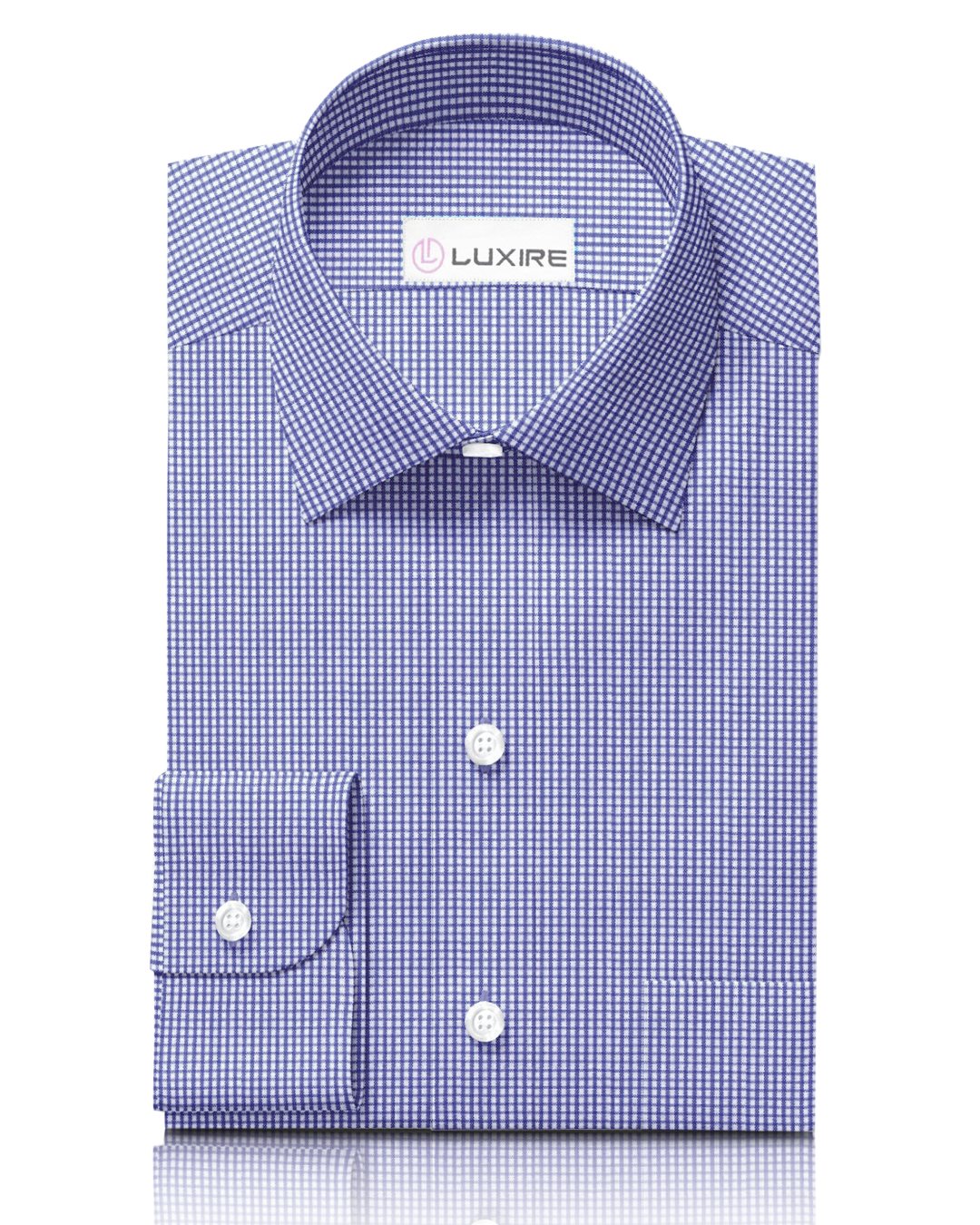 Sapphire Blue Gingham - 1