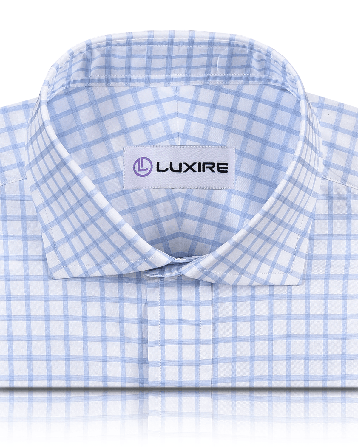 Albini: Light Blue Plaid - 2