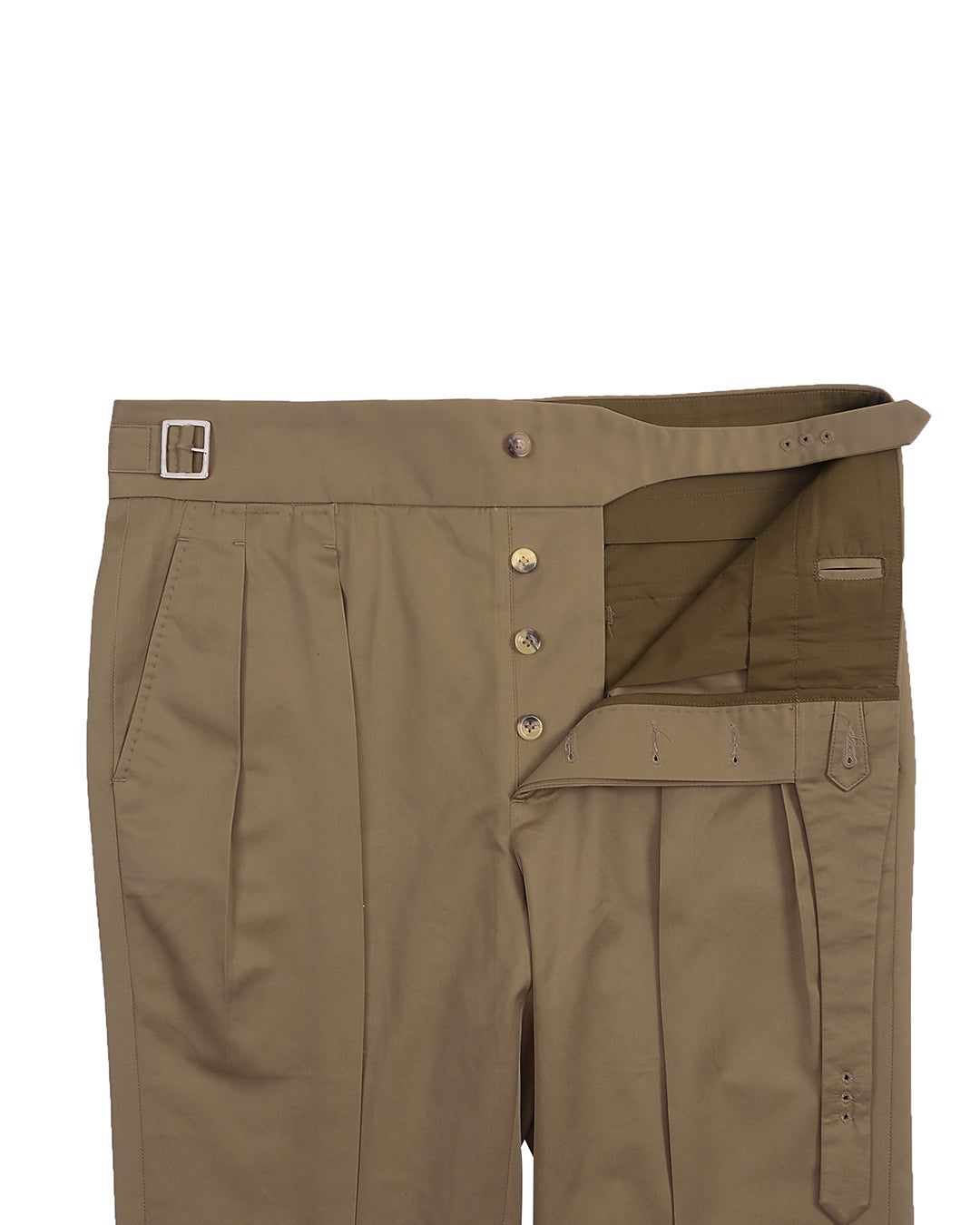 Gurkha Pant in British Khaki Twill - 3