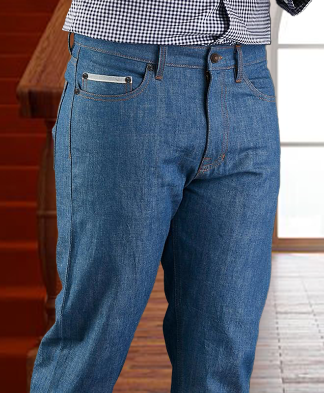 Light Blue Selvedge Jeans - 13 Oz - 2
