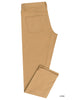 Side view of denim jeans for men by Luxire in sandstone