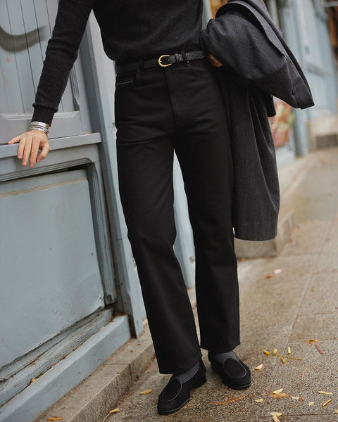 Luxire Selvedge: Black Jeans